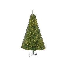 Charlton kerstboom groen met 140 led, 525 tips - H185xD115cm - afbeelding 2