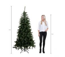 Charlton kerstboom groen, 805 tips - H215xD127cm - afbeelding 4