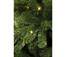 Charlton kerstboom groen met 100 led, 340 tips - H155xD91cm - afbeelding 3