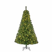Kunstkerstboom, black box Charlton kerstboom led groen 400L TIPS 989 - h230xd135cm - afbeelding 2