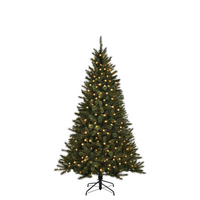 Kunstkerstboom, black box toronto, b 114 cm, h 185 cm, 715 takken, 190 LED lampjes - afbeelding 7