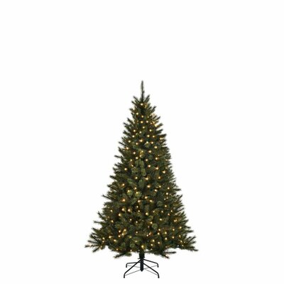 Kunstkerstboom, black box Toronto kerstboom led groen 150L TIPS 511 - h155xd102cm - afbeelding 1