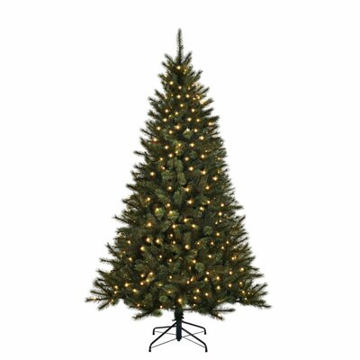 Kunstkerstboom, black box Toronto kerstboom led groen 300L TIPS 1235 - h230xd140cm - afbeelding 1