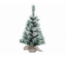 Vancourver mini kunstkerstboom snowy binnen L 60 D 42cm groen/wit - afbeelding 3