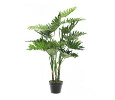 Kunstplant, philodendron in pot - afbeelding 5