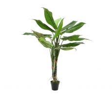 Kunstplant, philodendron in pot, h 150 cm - afbeelding 1