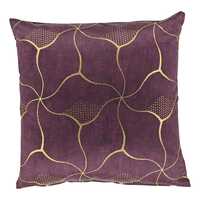 Kussen celina 45x45cm donkerpaars