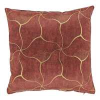 Kussen celina 45x45cm marsala