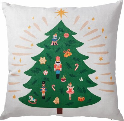 kussen kerst 45 x 45 cm - afbeelding 1