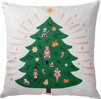 kussen kerst 45 x 45 cm - afbeelding 1