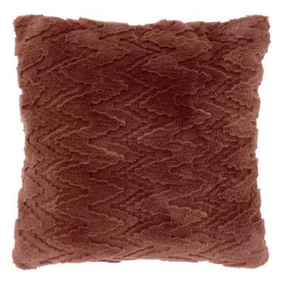 Kussen liora 45x45cm marsala