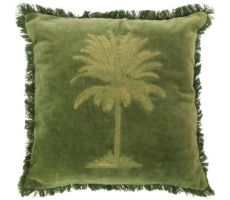 Kussen, palm, green, 45 cm