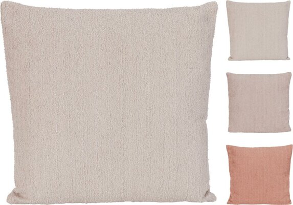 kussen polyester fluffy fluweel 45x45cm, per stuk