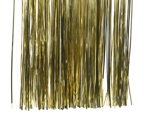 Lametta pet shiny, licht goud, L 0,1 cm x B 50 cm x H 40 cm