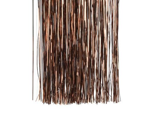 Lametta vinyl, glans, L 50 cm, B 40 cm, Espresso - afbeelding 1