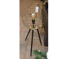 Lamp dermott metaal d37h78cm goud