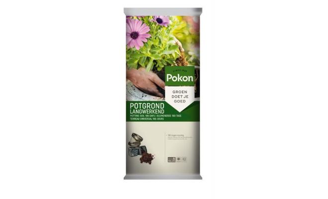 Langwerkende potgrond, rhp, Pokon, 40 ltr - afbeelding 1