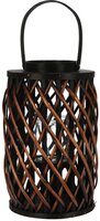 lantaarn riet 40cm bruin