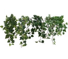 leaf hanging bush tradescantia,per stuk, kunstplant
