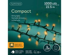 LED 1000 compact lights continu licht buiten – groen/klassiek warm – L 2250 cm - afbeelding 2
