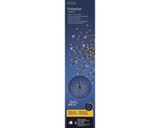 LED 72, polestar knippereffect buiten – zwart/klassiek warm – Ø 45 cm - afbeelding 3