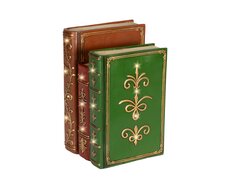 LED boek polyresin steady binnen, kleuren/warm wit, L 15,5 cm x B 18,5 cm x H 27 cm - afbeelding 2