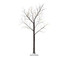 Led boom sneeuw L 125cm, 48 lamps warm wit, Led kerstverlichting - afbeelding 2