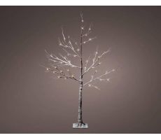 Led boom sneeuw L 125cm, 48 lamps warm wit, Led kerstverlichting - afbeelding 3