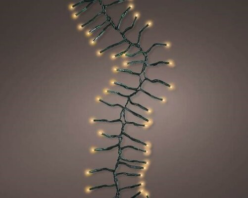 Led cluster L 900, 680 lights, groen/klassiek warm, Led kerstverlichting - afbeelding 1