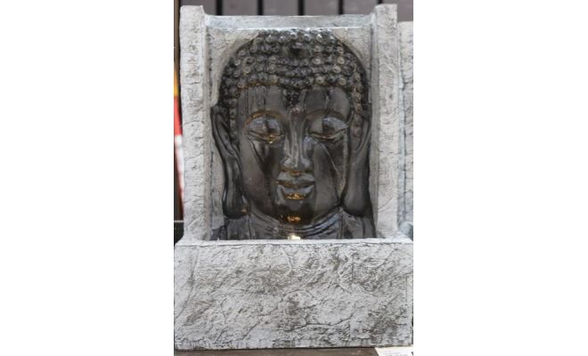 Led fontein boeddha l28b13h40cm gr