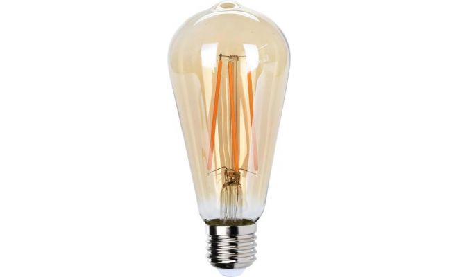LED lamp, amber, dimbaar, 6.4 cm