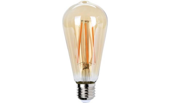 LED lamp, amber, dimbaar, 6.4 cm