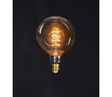 LED lamp, spiraal, dimbaar, b 12.5 cm, h 17.5 cm, 2w, e27