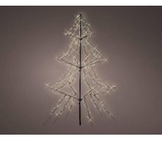 Led light boom H 200cm warm wit, Led kerstverlichting - afbeelding 3