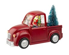 LED waterspinner kunststof auto met beweging op batterijen binnen – rood/warm wit – L 10 - afbeelding 2