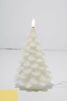 ledkaars boom 17cm glitter - afbeelding 2