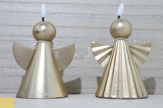 ledkaars engel 9x7x11cm , per stuk - afbeelding 2