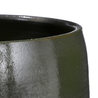 Lester pot rond groen - H22 x Ø24 cm - afbeelding 2