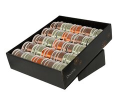 Lint polyester satin 9ass, assortie, L 300 cm x B 2 cm x H 0,01 cm, keuze uit 1 stuks - afbeelding 2