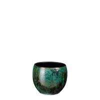 Loren pot rond blauw - H13 x Ø14 cm