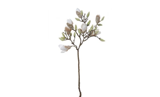 Magnoliasteel l70cm creme, kunstplant