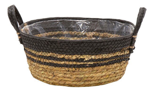 MEGA COLLECTIONS Mand hayden bowl d19h10cm zwart