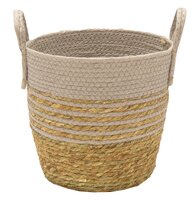 MEGA COLLECTIONS Mand hayden swirl d22h21cm grijs
