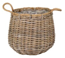 MEGA COLLECTIONS Mand ketel touw luna d26h23cm