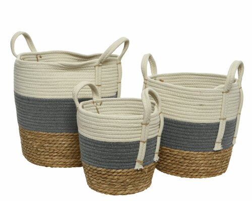 Mand maisblad D 33 H 33cm naturel - afbeelding 1