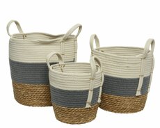 Mand maisblad D 33 H 33cm naturel - afbeelding 1