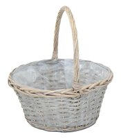 MEGA COLLECTIONS Mand wonderful rond d34h16 grijs
