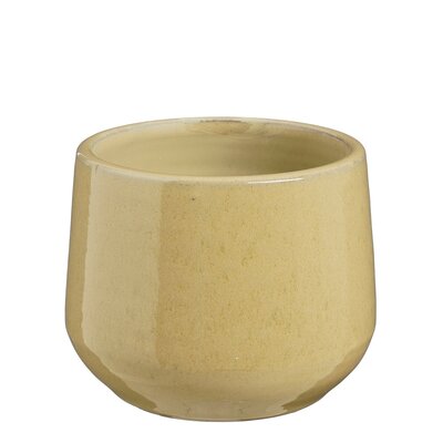 Matteo pot rond taupe - H13 x Ø15 cm