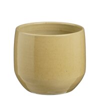 Matteo pot rond taupe - H18 x Ø22 cm - afbeelding 1