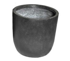 MEGA CERAMICS Clayfibre Egg Pot Anthra D62H62 - afbeelding 3